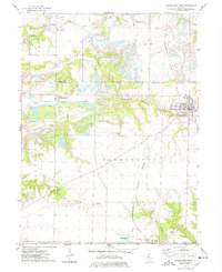 Download a high-resolution, GPS-compatible USGS topo map for Farmington West, IL (1978 edition)