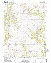 Download a high-resolution, GPS-compatible USGS topo map for Fillmore, IL (2002 edition)