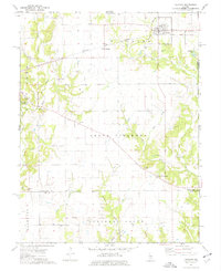 Download a high-resolution, GPS-compatible USGS topo map for Fillmore, IL (1977 edition)