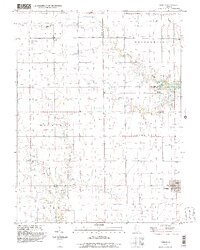 1998 Map of Findlay, 2003 Print