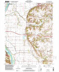 Download a high-resolution, GPS-compatible USGS topo map for Florence, IL (2003 edition)