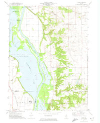 Download a high-resolution, GPS-compatible USGS topo map for Florid, IL (1974 edition)