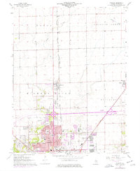 Download a high-resolution, GPS-compatible USGS topo map for Forsyth, IL (1976 edition)