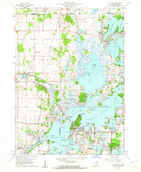 Download a high-resolution, GPS-compatible USGS topo map for Fox Lake, IL (1962 edition)