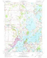 Download a high-resolution, GPS-compatible USGS topo map for Fox Lake, IL (1973 edition)