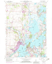 Download a high-resolution, GPS-compatible USGS topo map for Fox Lake, IL (1983 edition)