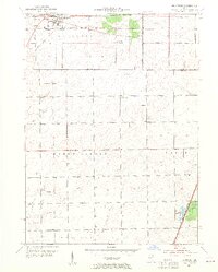 1953 Map of Frankfort, 1955 Print