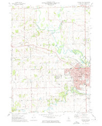 Download a high-resolution, GPS-compatible USGS topo map for Freeport West, IL (1974 edition)