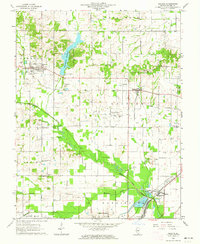 Download a high-resolution, GPS-compatible USGS topo map for Galatia, IL (1964 edition)