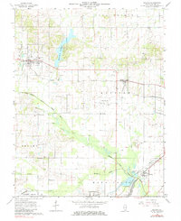 preview thumbnail of historical topo map of Galatia, IL in 1963