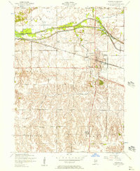 Download a high-resolution, GPS-compatible USGS topo map for Geneseo, IL (1957 edition)