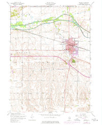 Download a high-resolution, GPS-compatible USGS topo map for Geneseo, IL (1977 edition)