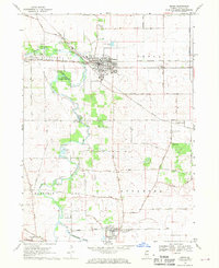 preview thumbnail of historical topo map of Genoa, IL in 1968