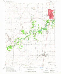 Download a high-resolution, GPS-compatible USGS topo map for Georgetown, IL (1967 edition)