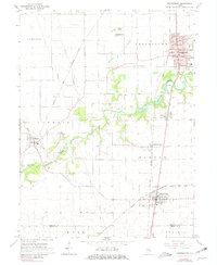 Download a high-resolution, GPS-compatible USGS topo map for Georgetown, IL (1981 edition)