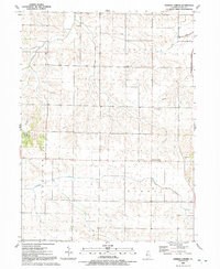 Download a high-resolution, GPS-compatible USGS topo map for German Corner, IL (1992 edition)