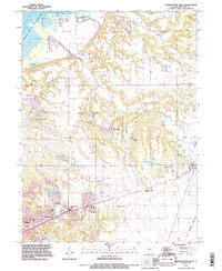Download a high-resolution, GPS-compatible USGS topo map for Germantown Hills, IL (1996 edition)