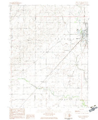 Download a high-resolution, GPS-compatible USGS topo map for Gibson City West, IL (1983 edition)