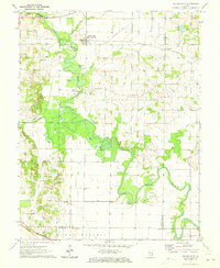 Download a high-resolution, GPS-compatible USGS topo map for Golden Gate, IL (1973 edition)