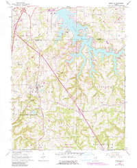 Download a high-resolution, GPS-compatible USGS topo map for Goreville, IL (1990 edition)
