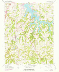Download a high-resolution, GPS-compatible USGS topo map for Goreville, IL (1978 edition)