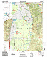 Download a high-resolution, GPS-compatible USGS topo map for Gorham, IL (1996 edition)