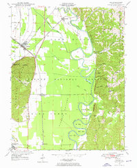 Download a high-resolution, GPS-compatible USGS topo map for Gorham, IL (1976 edition)