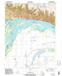 Download a high-resolution, GPS-compatible USGS topo map for Grafton, IL (1995 edition)