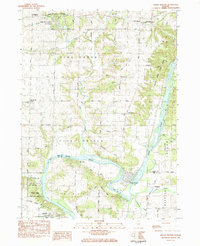 Download a high-resolution, GPS-compatible USGS topo map for Grand Detour, IL (1984 edition)