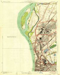 1935 Map of Granite City