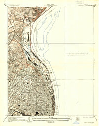 1933 Map of Granite City