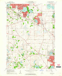 Download a high-resolution, GPS-compatible USGS topo map for Grayslake, IL (1962 edition)
