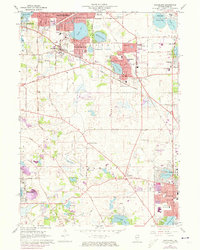 Download a high-resolution, GPS-compatible USGS topo map for Grayslake, IL (1973 edition)