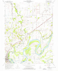 Download a high-resolution, GPS-compatible USGS topo map for Grayville, IL (1975 edition)