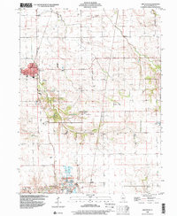 Download a high-resolution, GPS-compatible USGS topo map for Greenview, IL (2000 edition)