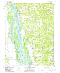 Download a high-resolution, GPS-compatible USGS topo map for Hamburg, IL (1978 edition)