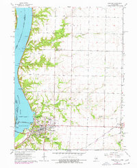 Download a high-resolution, GPS-compatible USGS topo map for Hamilton, IL (1977 edition)