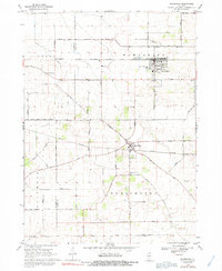 Download a high-resolution, GPS-compatible USGS topo map for Hampshire, IL (1991 edition)