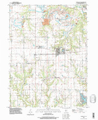 Download a high-resolution, GPS-compatible USGS topo map for Hanna City, IL (1997 edition)