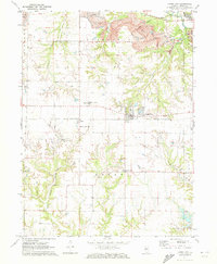Download a high-resolution, GPS-compatible USGS topo map for Hanna City, IL (1973 edition)