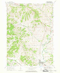 Download a high-resolution, GPS-compatible USGS topo map for Hanover, IL (1970 edition)