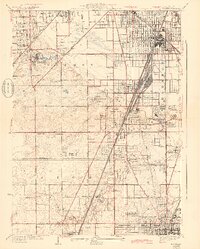preview thumbnail of historical topo map of Harvey, IL in 1929