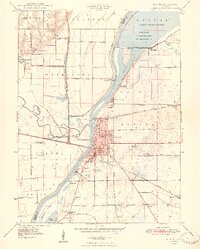 preview thumbnail of historical topo map of Havana, IL in 1948