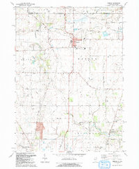 Download a high-resolution, GPS-compatible USGS topo map for Hebron, IL (1992 edition)