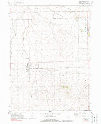 preview thumbnail of historical topo map of Herscher, IL in 1973