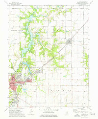 Download a high-resolution, GPS-compatible USGS topo map for Hillsboro, IL (1977 edition)