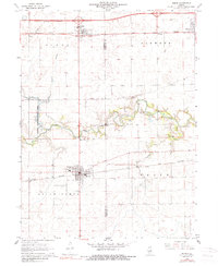 Download a high-resolution, GPS-compatible USGS topo map for Homer, IL (1989 edition)