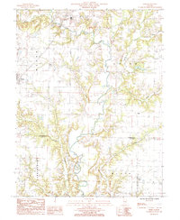 Download a high-resolution, GPS-compatible USGS topo map for Hord, IL (1985 edition)