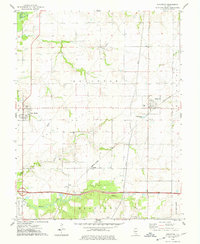 Download a high-resolution, GPS-compatible USGS topo map for Hoyleton, IL (1978 edition)