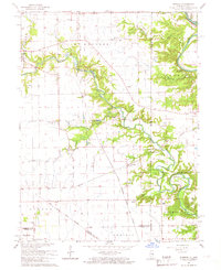 Download a high-resolution, GPS-compatible USGS topo map for Humrick, IL (1967 edition)